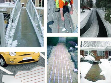 道路融雪化冰發熱電纜系統圖