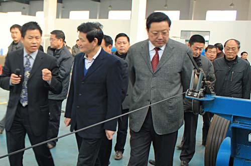 董事長李貽連講解電伴熱市場前景